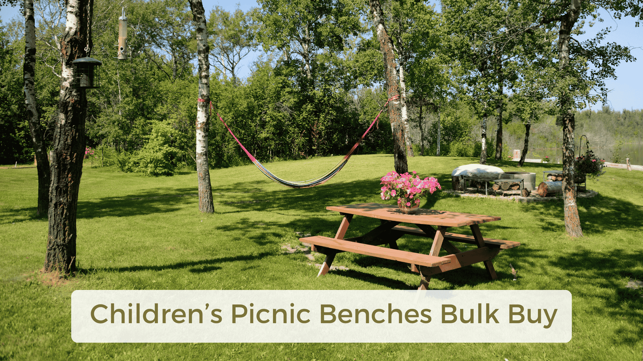 Children’s Picnic Benches Bulk Buy